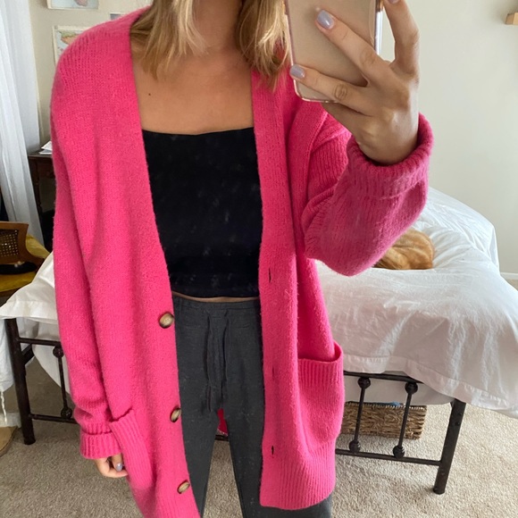 Pink Cardigan - Picture 2 of 7